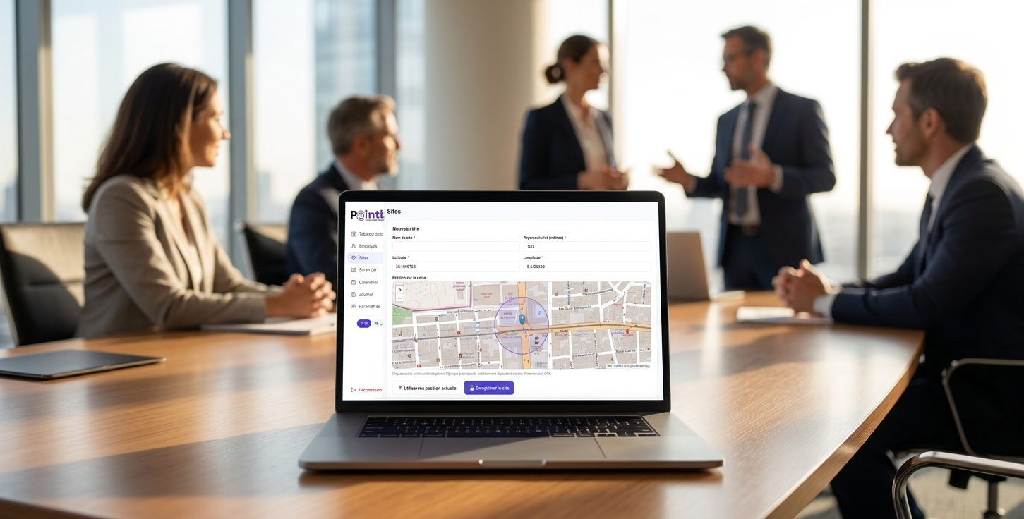 Configuration Geofencing GPS Pointix
